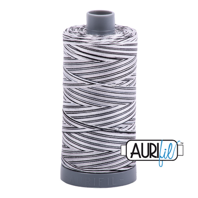 Aurifil 28wt Thread - Licorice Twist - Variegated #4652