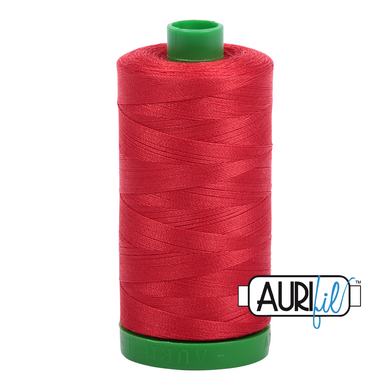 Aurifil 40wt Thread - Large spool Lobster Red #2265