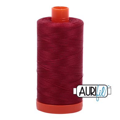 Aurifil 50wt Thread - Large spool Burgundy #1103