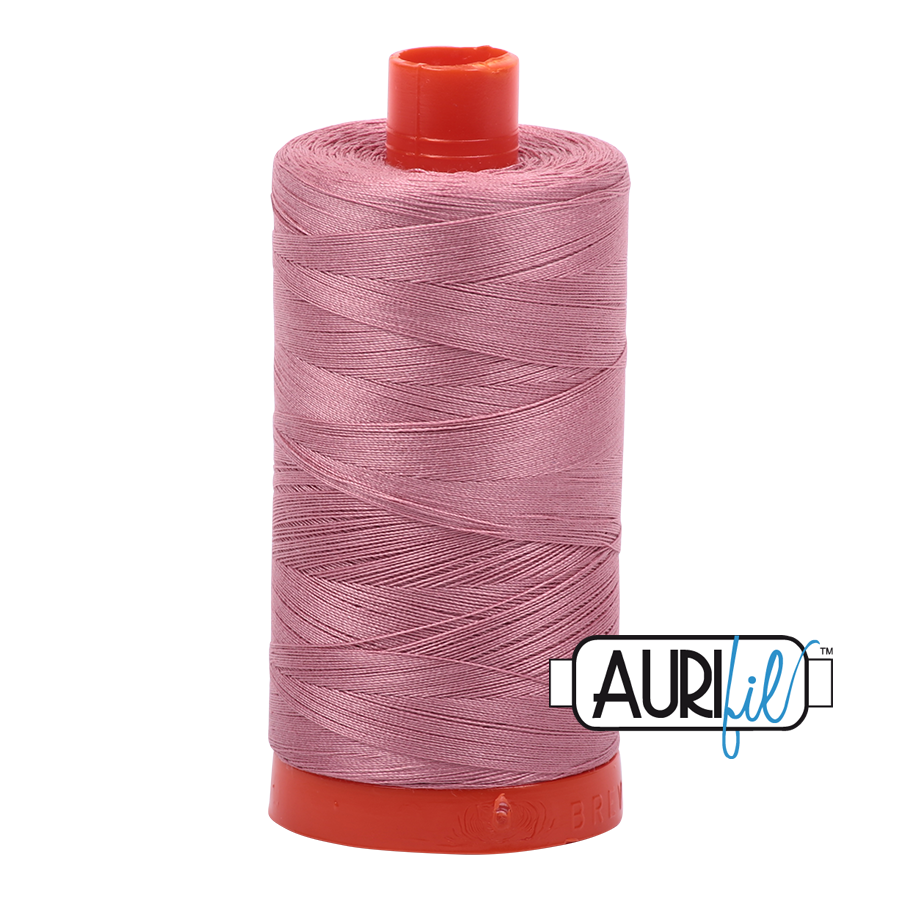 Aurifil 50wt Thread - Large spool Victorian Rose #2445