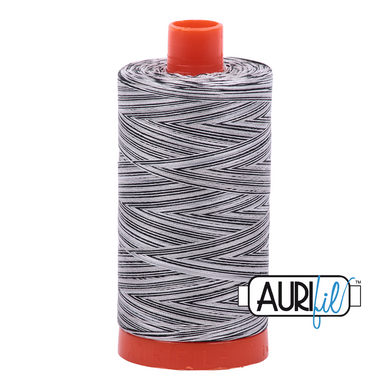 Aurifil 50wt Thread - Large spool Licorice Twist - Variegated #4652