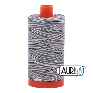 Aurifil 50wt Thread - Large spool Licorice Twist - Variegated #4652