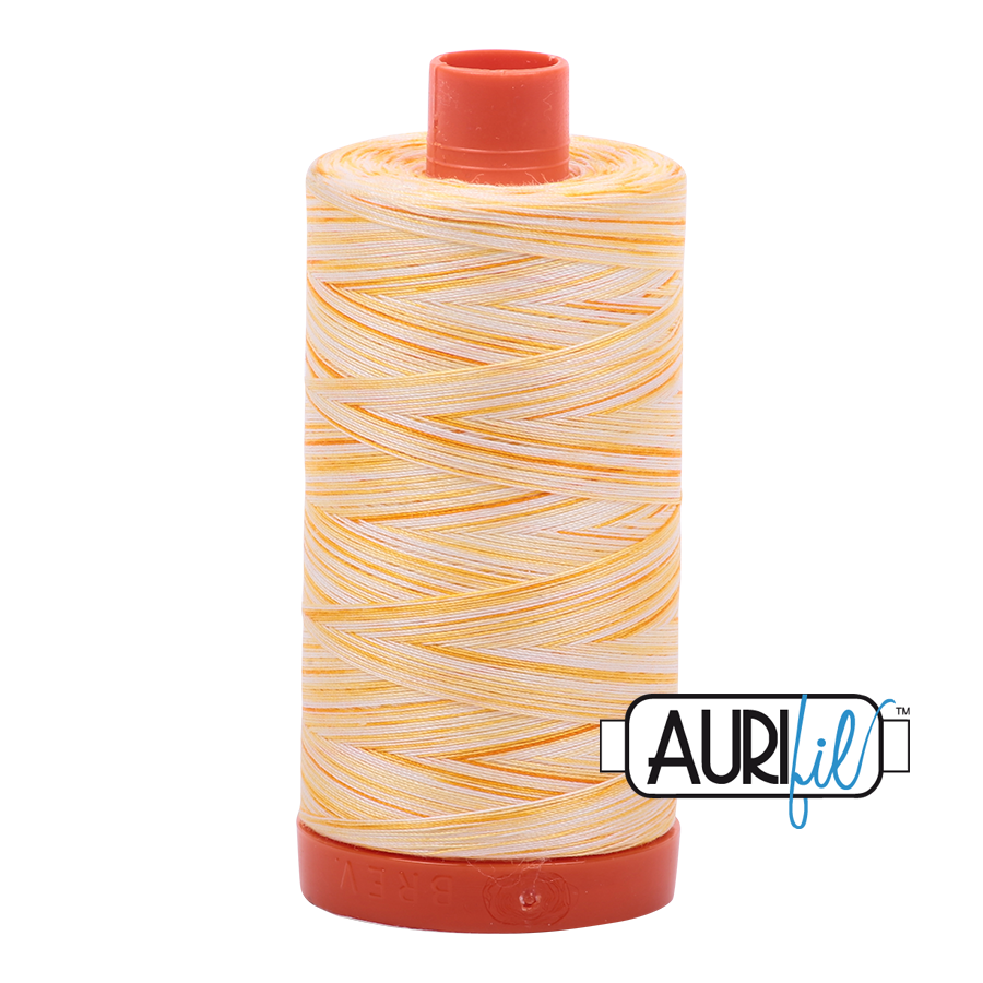 Aurifil 50wt Thread - Limoni di Monterosso - Variegated #4658