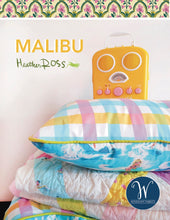 Load image into Gallery viewer, Malibu, Wood Block Lawn in Pink, Windham Fabrics, per half-yard