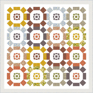 *Closeout Sale* Mazy, Sunflower in Clover by Dylan Mierzwinski, per half-yard