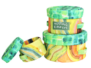 Nesting Baskets, Patterns by Annie