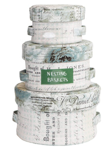Nesting Baskets, Patterns by Annie