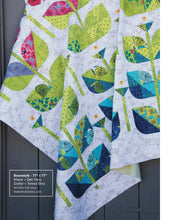 Load image into Gallery viewer, *Closeout Sale* Norma Rose, Recipe Cards in Acid Green by Natalie Barnes, per half-yard