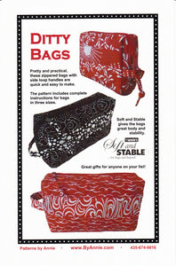 *Closeout Sale* Ditty Bags, Patterns by Annie