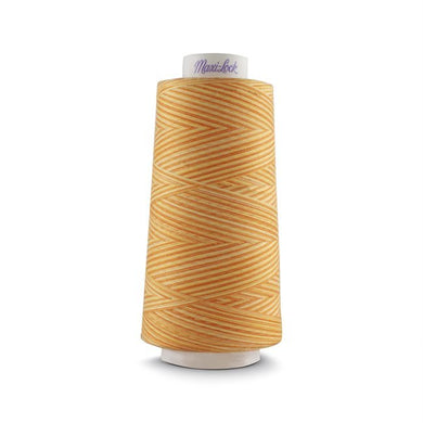 Maxi-Lock Swirls Serger Thread 3,000yds - Peachy Orange Parfait Variegated