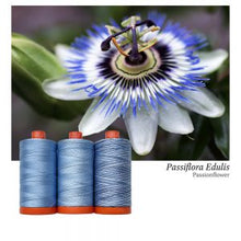 Load image into Gallery viewer, Aurifil Colour Builders: Passionflower, 3-spool box