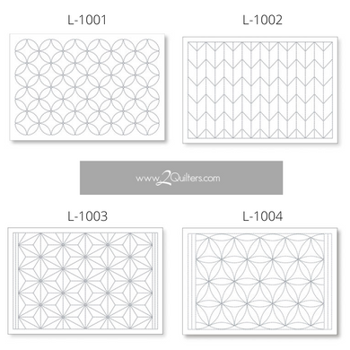 Olympus Sashiko Placemat Fabric Only, Traditional Series - Select Design (White Fabric)
