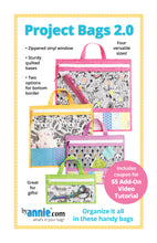 Load image into Gallery viewer, Project Bags 2.0, Patterns by Annie