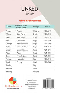 Quilt Pattern: Linked by Quiltachusetts