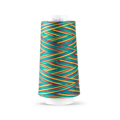 Maxi-Lock Swirls Serger Thread 3,000yds - Rainbow Variegated
