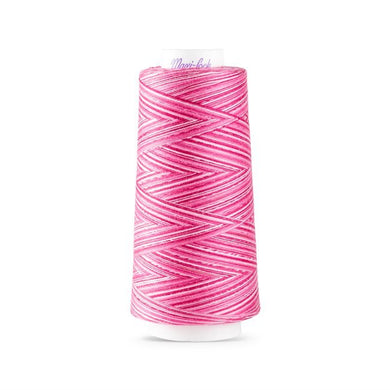 Maxi-Lock Swirls Serger Thread 3,000yds - Raspberry Vanilla Variegated