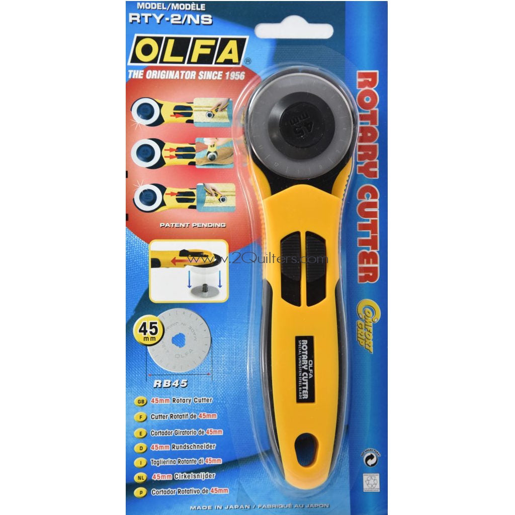 OLFA 45mm RTY-2/NS Quick-Change Rotary Cutter –
