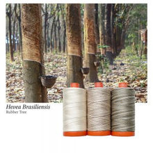 Load image into Gallery viewer, Aurifil Colour Builders: Rubber Tree, 3-spool box