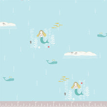 Load image into Gallery viewer, *Closeout Sale* Storyboek Drie, Mermaids, per half-yard