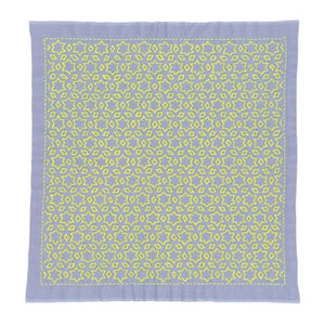 Olympus #SK-362 Japanese Sashiko Hitomezashi, Hana-Fukin - Star and 3 Diamonds (Lilac)
