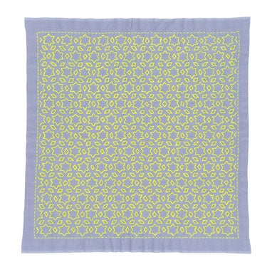 Olympus #SK-362 Japanese Sashiko Hitomezashi, Hana-Fukin - Star and 3 Diamonds (Lilac)