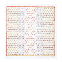 Load image into Gallery viewer, Olympus Japanese Sashiko Hitomezashi Kit - La bouquetière (Select Design)