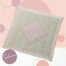 Load image into Gallery viewer, Olympus Japanese Sashiko Hitomezashi Kit - La bouquetière II (Select Design)