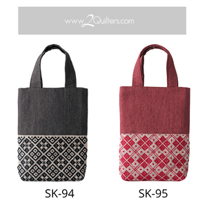 Olympus Sashiko Kit - 2 ways: Mini Tote or Cafe Apron (Asanoha