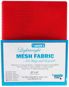 Lightweight Mesh Fabric from ByAnnie - 18" X 54" (Choose Colour)