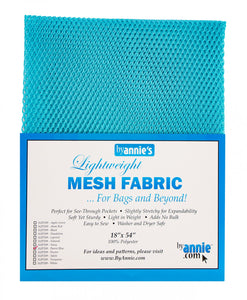 Lightweight Mesh Fabric from ByAnnie - 18" X 54" (Choose Colour)