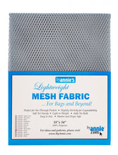 Load image into Gallery viewer, Lightweight Mesh Fabric from ByAnnie - 18&quot; X 54&quot; (Choose Colour)