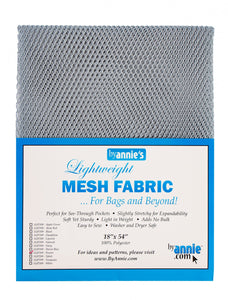 Lightweight Mesh Fabric from ByAnnie - 18" X 54" (Choose Colour)