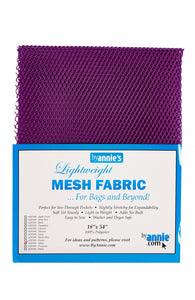 Lightweight Mesh Fabric from ByAnnie - 18" X 54" (Choose Colour)