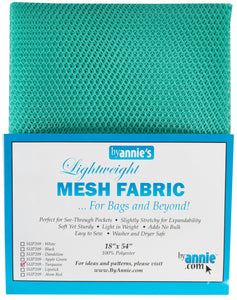 Lightweight Mesh Fabric from ByAnnie - 18" X 54" (Choose Colour)