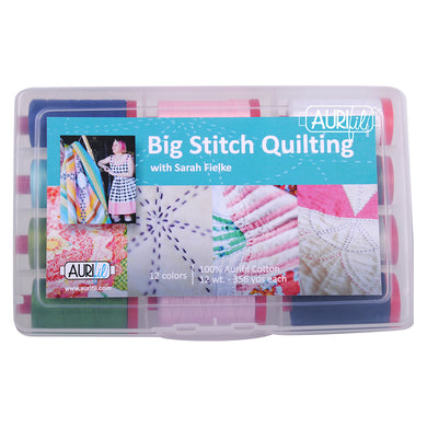 Aurifil Collection: Large Thread Box - Big Stitch Quilting by Sarah Fielke