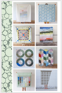 Collection CF, Angled in Royal, per half-yard