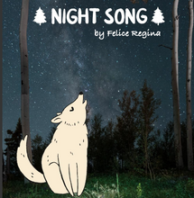 Load image into Gallery viewer, *Closeout Sale* Night Song, Nocturne in Slate, per half-yard