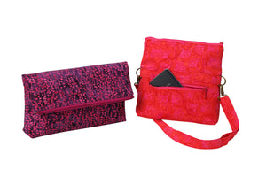 Snapshot Foldover Bags, Patterns by Annie