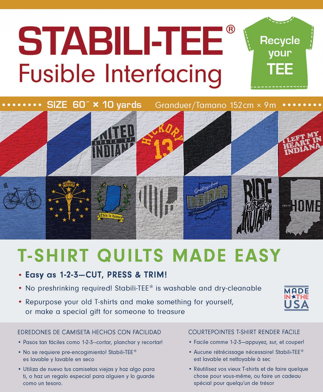 Stabili-TEE Fusible Interfacing, per half-yard