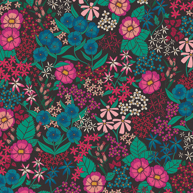 *Closeout Sale* Art Gallery Fabrics, The Flower Society, Perennial Soiree, per half-yard