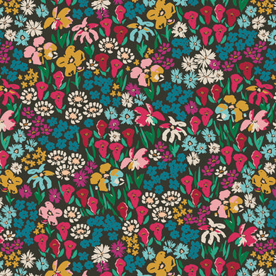 *Closeout Sale* Art Gallery Fabrics, The Flower Society, Bloomkind Meadow, per half-yard