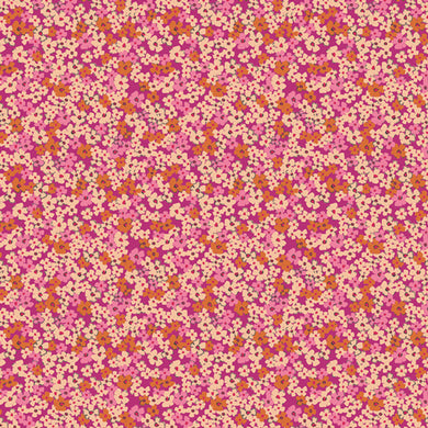 *Closeout Sale* Art Gallery Fabrics, The Flower Society, Retro Prairie Blush, per half-yard