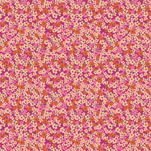 Art Gallery Fabrics, The Flower Society, Retro Prairie Blush, per half-yard