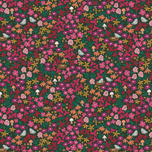 Art Gallery Fabrics, The Flower Society, Striking Gardenista, per half-yard