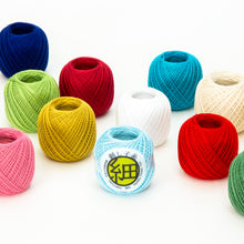 Load image into Gallery viewer, Olympus Sashiko Thread (Thin Type) - 20 Solid Colours (80m ball), Select Colour