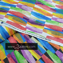Load image into Gallery viewer, Windham Fabrics, 108&quot; Wide Quilt Back, Lava Lamp in White, per half-yard