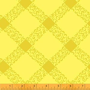 Windham Fabrics, 108" Wide Quilt Back, Seymour Plaid in Yellow, per half-yard