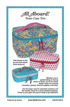 Load image into Gallery viewer, All Aboard! Train Case Trio, Patterns by Annie