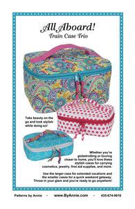 All Aboard! Train Case Trio, Patterns by Annie