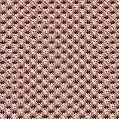 *Closeout Sale* Berry Season, Berries in Woodrose, per half-yard
